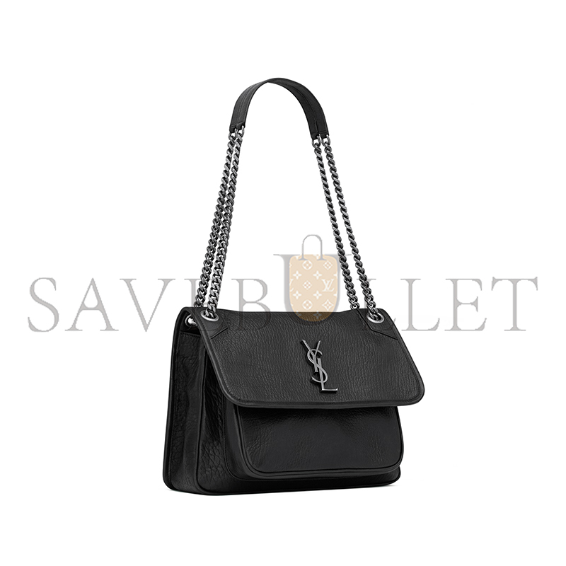 YSL NIKI MEDIUM IN GRAINED LAMBSKIN 633178AACIA1000 (28*20*8.5cm)